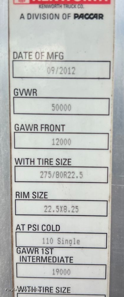 image for item DS3010 2013 Kenworth T660 semi truck