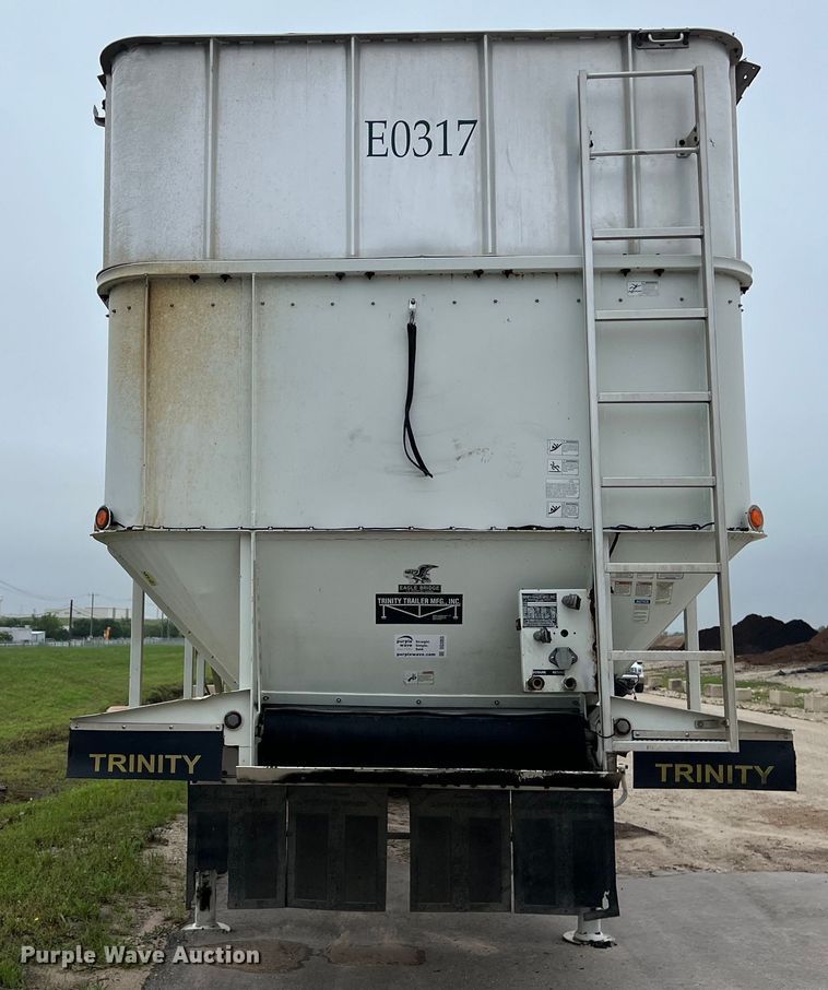 image for item DS3055 2010 Trinity Eagle Bridge live bottom trailer