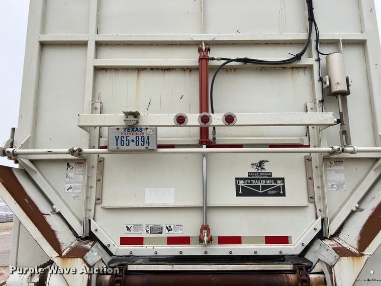 image for item DS3055 2010 Trinity Eagle Bridge live bottom trailer
