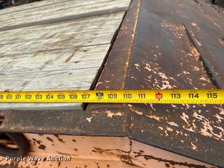 image for item DX0532 2007 Kaufman drop deck equipment trailer