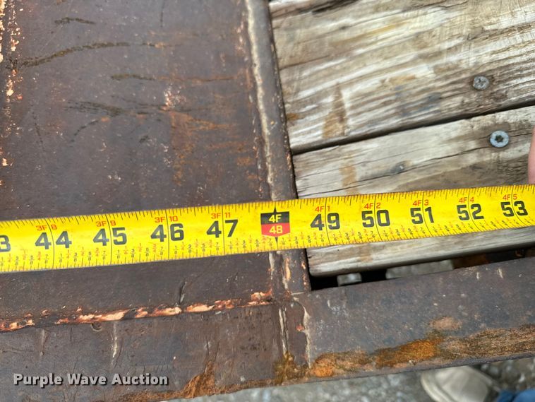 image for item DX0532 2007 Kaufman drop deck equipment trailer