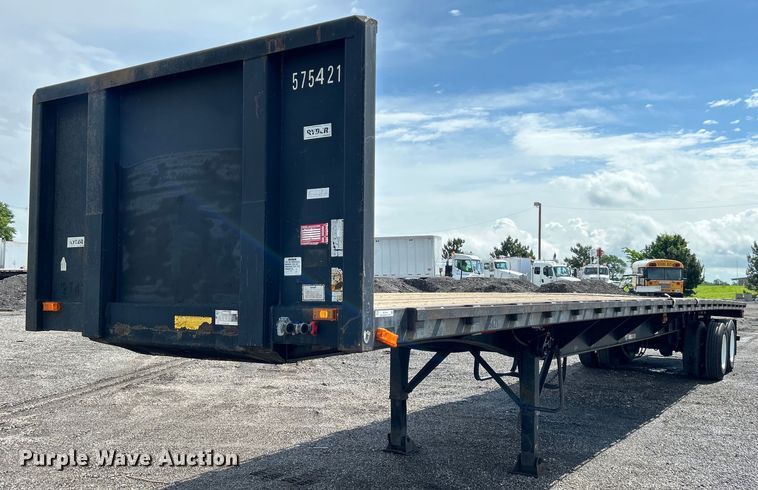 image for item EG1519 1997 Utility Trailer Mfg. Inc FS20HE flatbed trailer