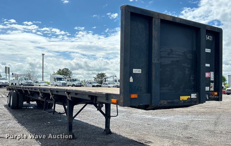 image for item EG1519 1997 Utility Trailer Mfg. Inc FS20HE flatbed trailer