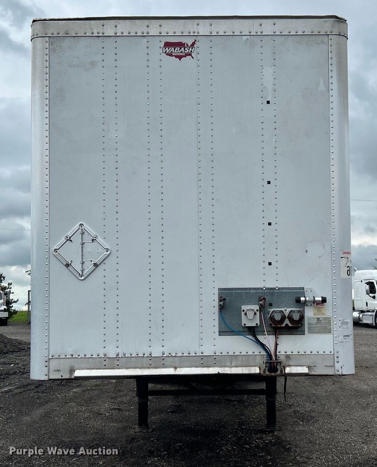 image for item EG1521 2013 Wabash National dry van trailer