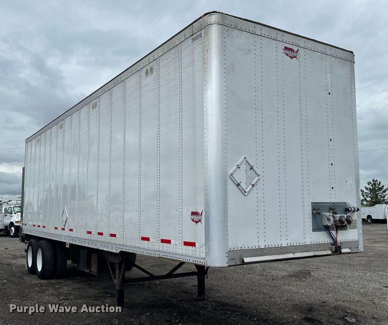 image for item EG1521 2013 Wabash National dry van trailer