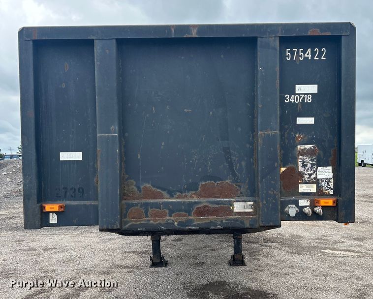 image for item EG1540 1997 Utility Trailer FS20HE flatbed trailer