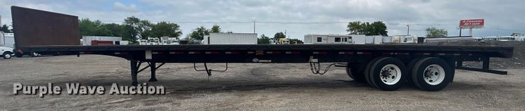 image for item EG1540 1997 Utility Trailer FS20HE flatbed trailer