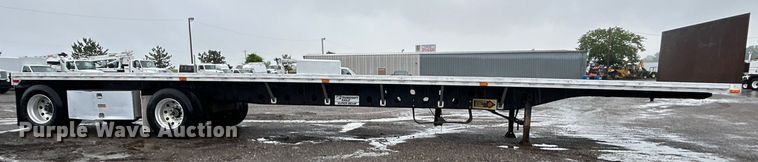 image for item EG1579 1998 Transcraft flatbed trailer