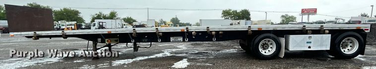 image for item EG1579 1998 Transcraft flatbed trailer
