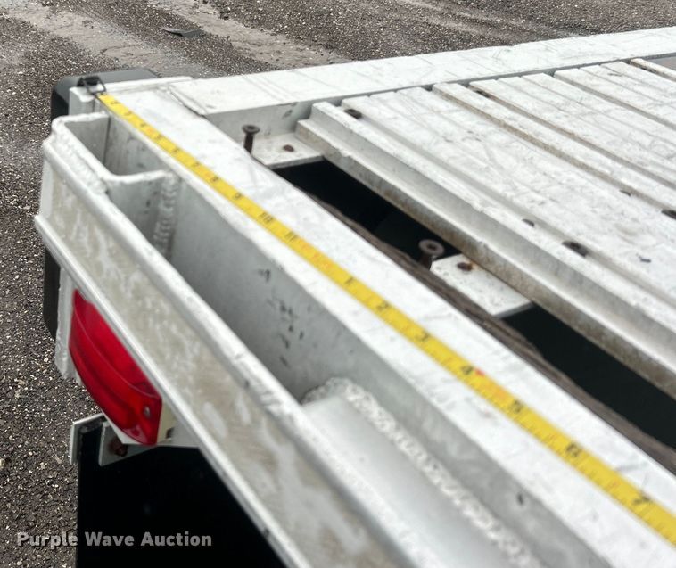 image for item EG1579 1998 Transcraft flatbed trailer