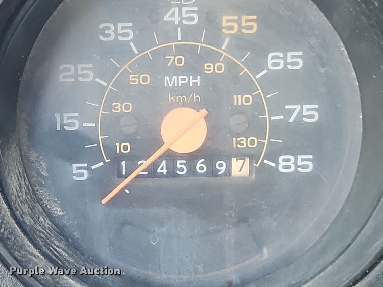 image for item EI3852 1990 Chevrolet  C70 flatbed truck