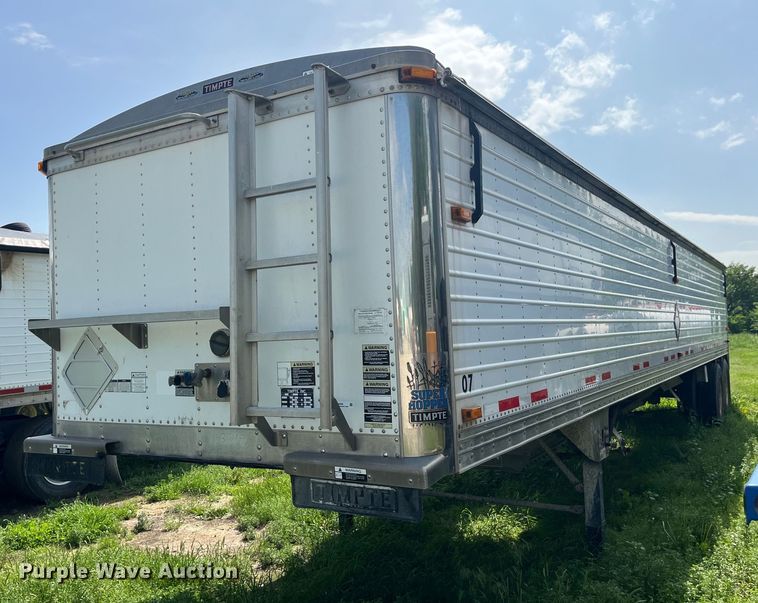 image for item EK8508 2007 Timpte Super Hopper grain trailer
