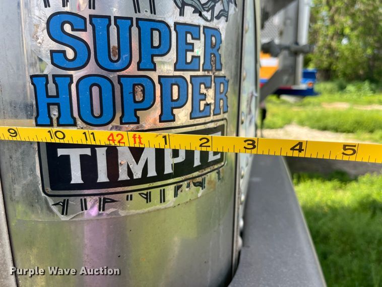 image for item EK8508 2007 Timpte Super Hopper grain trailer