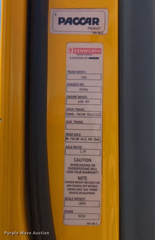 image for item NG9819 2020 Kenworth  T680 semi truck