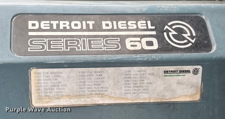 image for item NL9830 2014 Freightliner Coronado glider kit semi truck