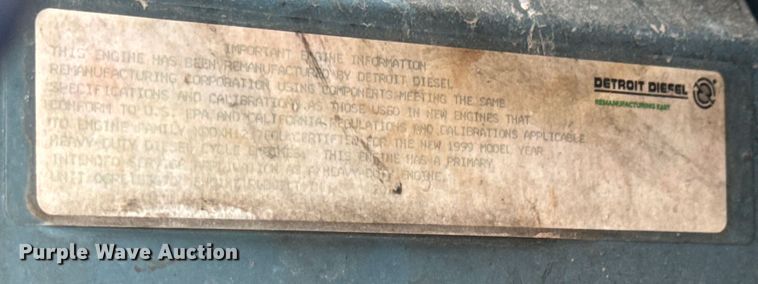 image for item NL9830 2014 Freightliner Coronado glider kit semi truck