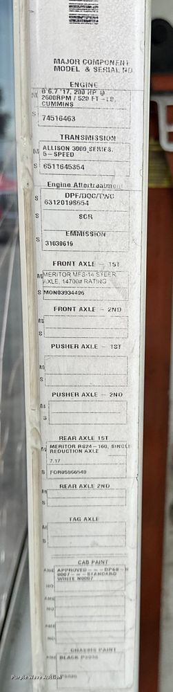 image for item NR9892 2020 Autocar XSpotter  yard truck