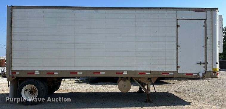 image for item NR9893 1987 Great Dane  V12700B refrigerated van trailer