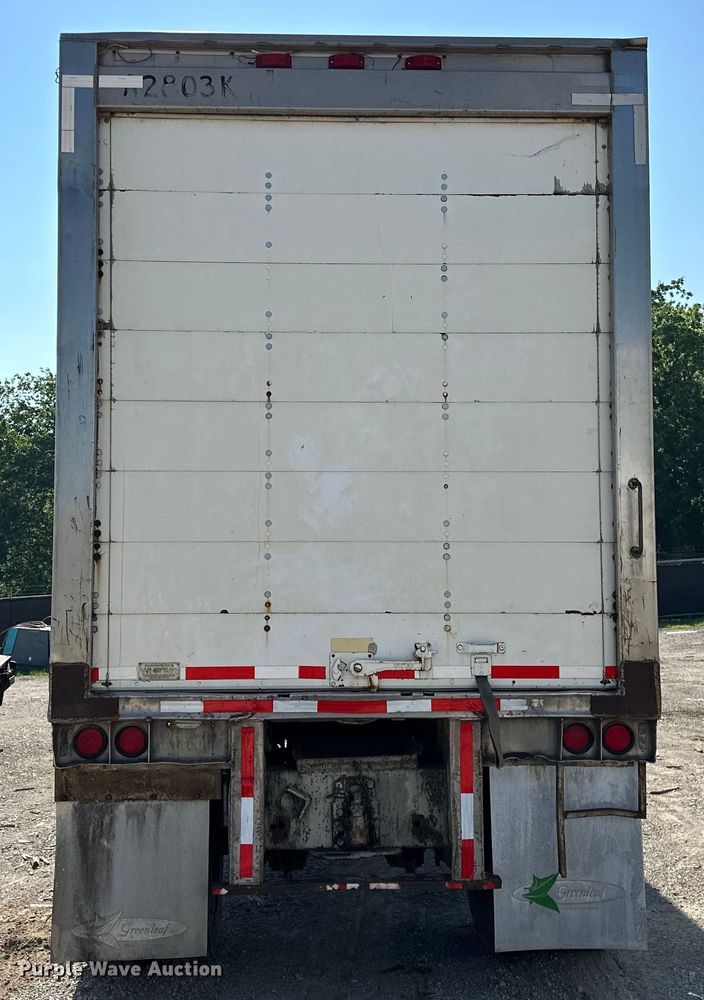 image for item NR9893 1987 Great Dane  V12700B refrigerated van trailer