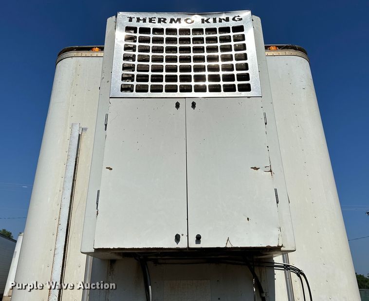 image for item NR9893 1987 Great Dane  V12700B refrigerated van trailer