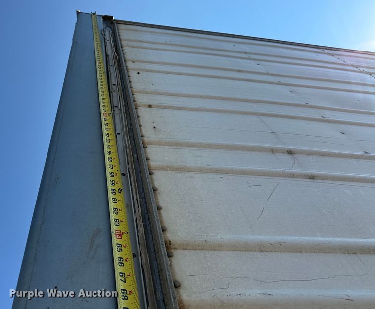 image for item NR9893 1987 Great Dane  V12700B refrigerated van trailer