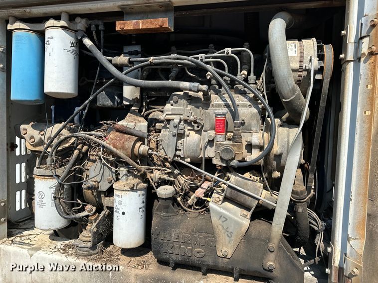 image for item NR9893 1987 Great Dane  V12700B refrigerated van trailer