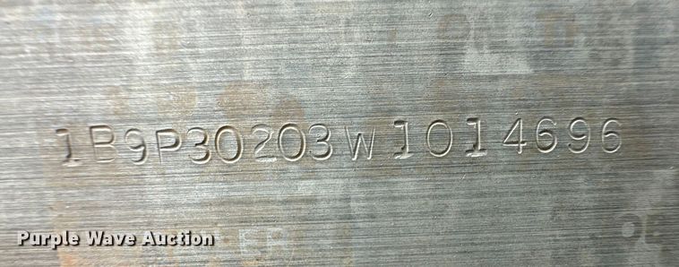 image for item OI9105 1998 Barrett livestock trailer