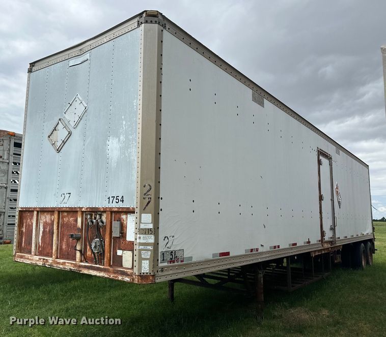 image for item OI9106 1986 Monon dry van trailer