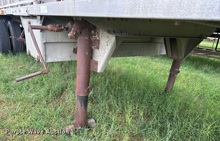 image for item OI9107 1958 Wilson livestock trailer