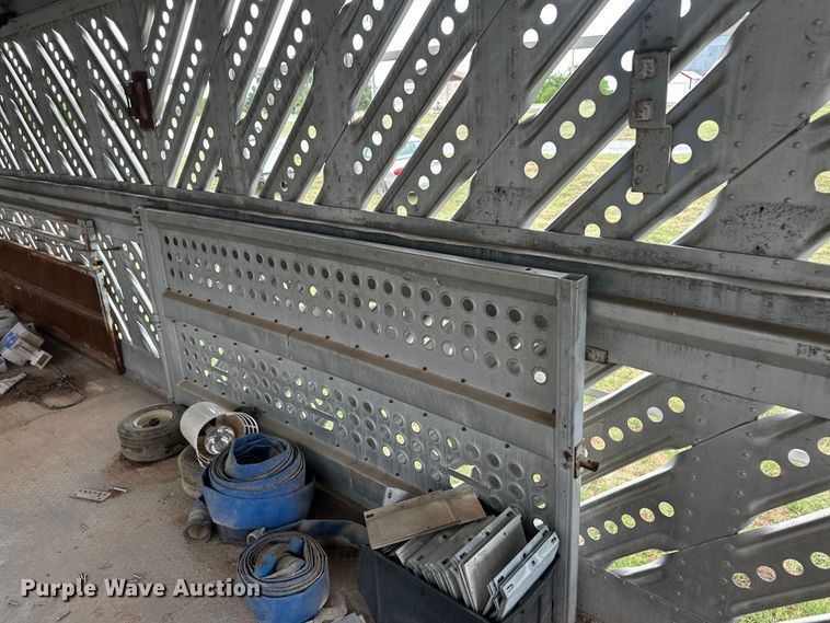 image for item OI9107 1958 Wilson livestock trailer