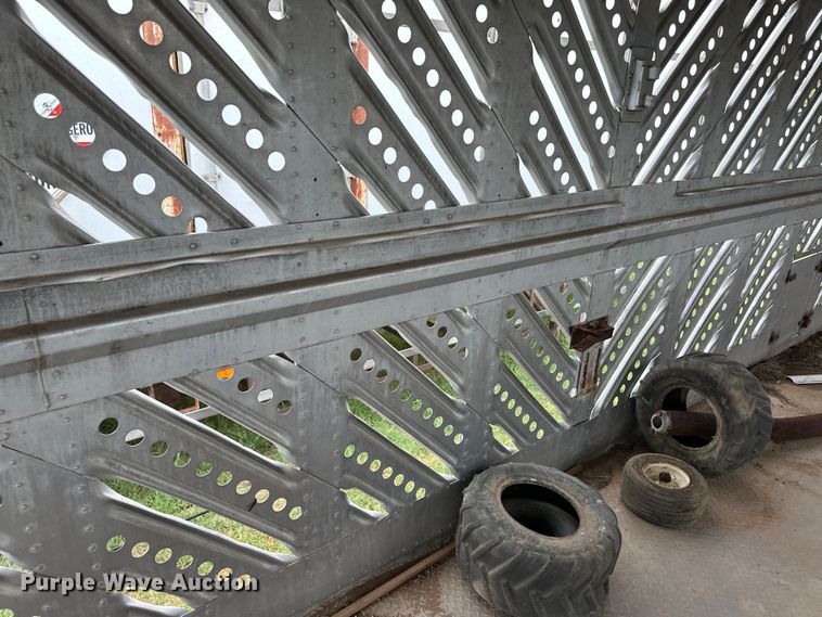 image for item OI9107 1958 Wilson livestock trailer