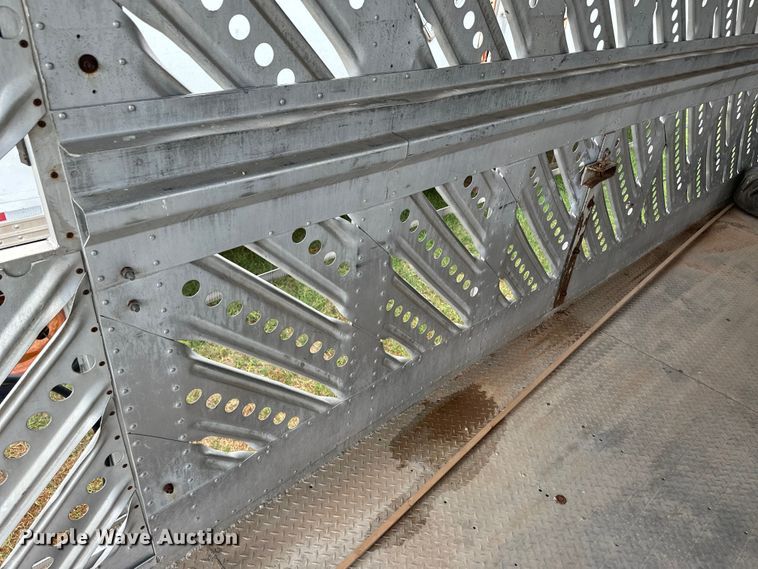 image for item OI9107 1958 Wilson livestock trailer