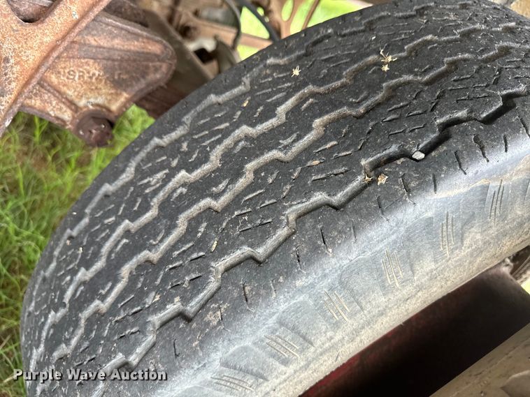 image for item OI9107 1958 Wilson livestock trailer