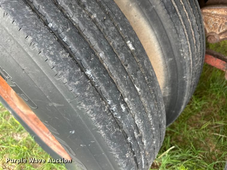 image for item OI9107 1958 Wilson livestock trailer