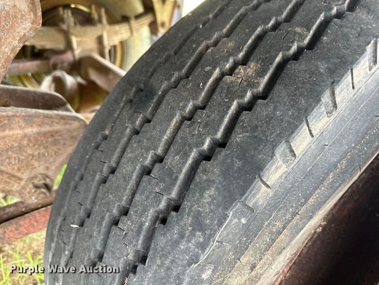 image for item OI9107 1958 Wilson livestock trailer