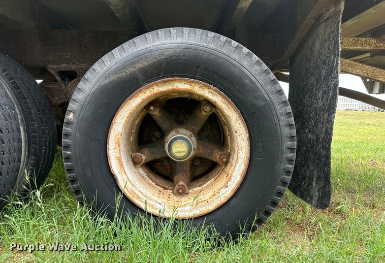 image for item OI9107 1958 Wilson livestock trailer