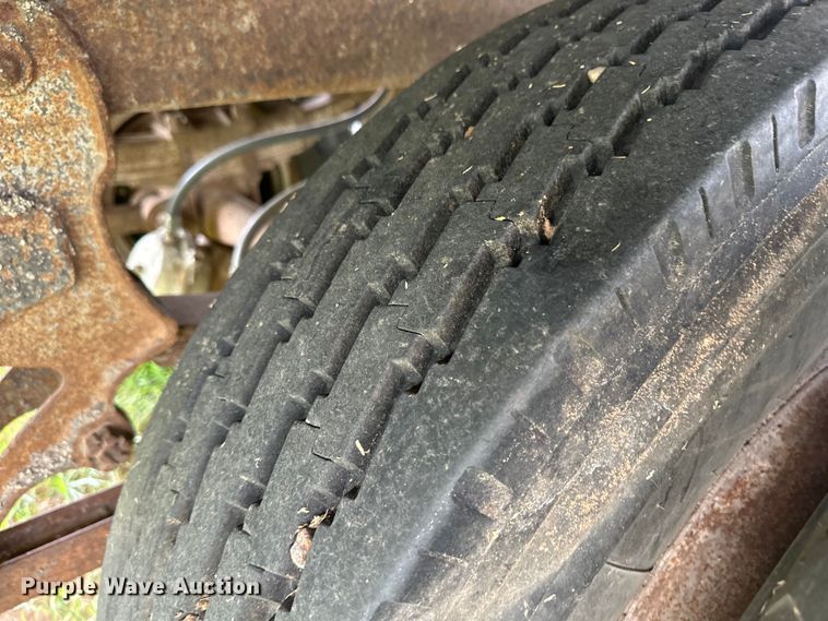 image for item OI9107 1958 Wilson livestock trailer