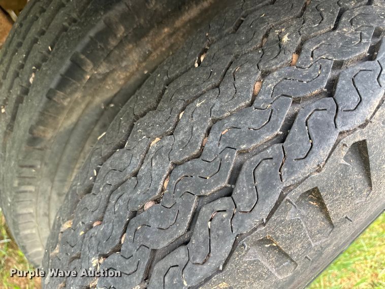 image for item OI9107 1958 Wilson livestock trailer