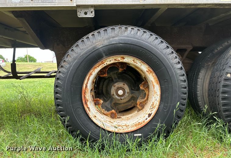 image for item OI9107 1958 Wilson livestock trailer