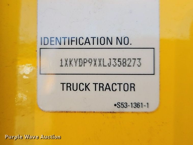 image for item OK9915 2020 Kenworth T680 semi truck