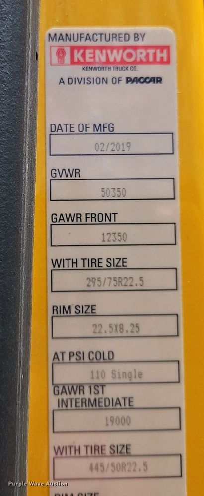 image for item OK9930 2020 Kenworth  T680 semi truck