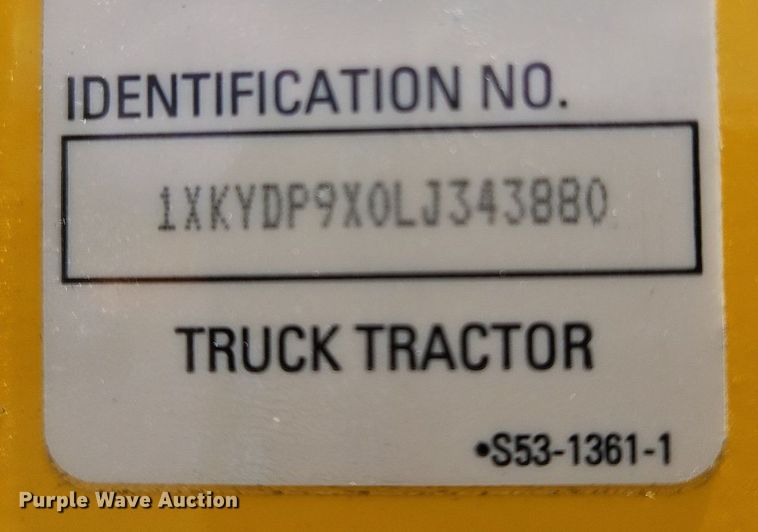 image for item OK9930 2020 Kenworth  T680 semi truck