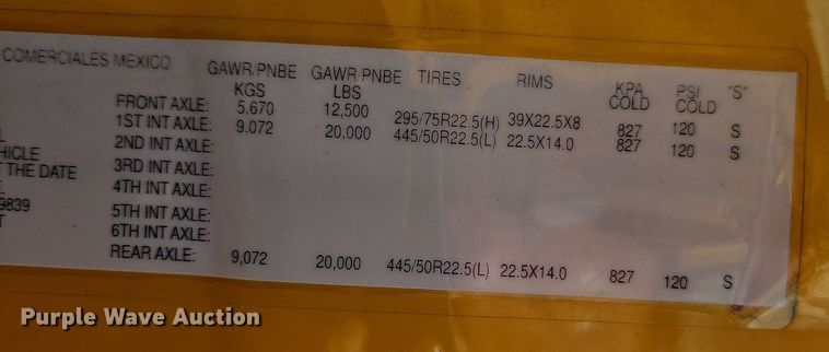 image for item OK9931 2021 Freightliner  Cascadia 126 semi truck