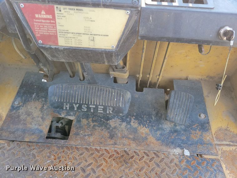 image for item DG0600 1981 Hyster S50XL forklift