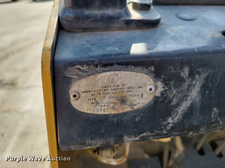 image for item DG0600 1981 Hyster S50XL forklift