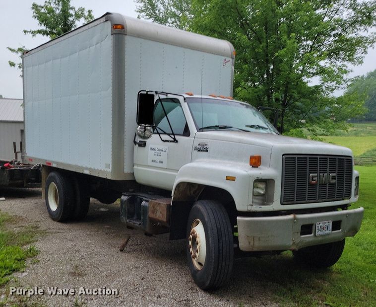 image for item DI3053 1995 GMC TopKick C6500 box truck