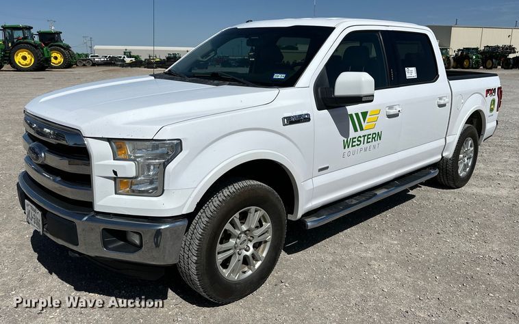 image for item DK6616 2015 Ford F150 SuperCrew pickup truck