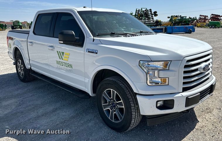 image for item DK6617 2017 Ford F150 SuperCrew pickup truck