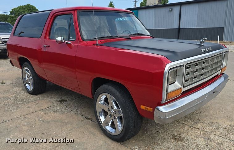 image for item DM1695 1985 Dodge Ram Charger SUV