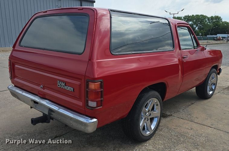 image for item DM1695 1985 Dodge Ram Charger SUV